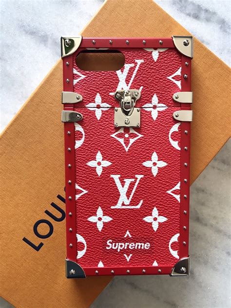 supreme louis vuitton phone case iphone 7 plus|Louis Vuitton iPhone case price.